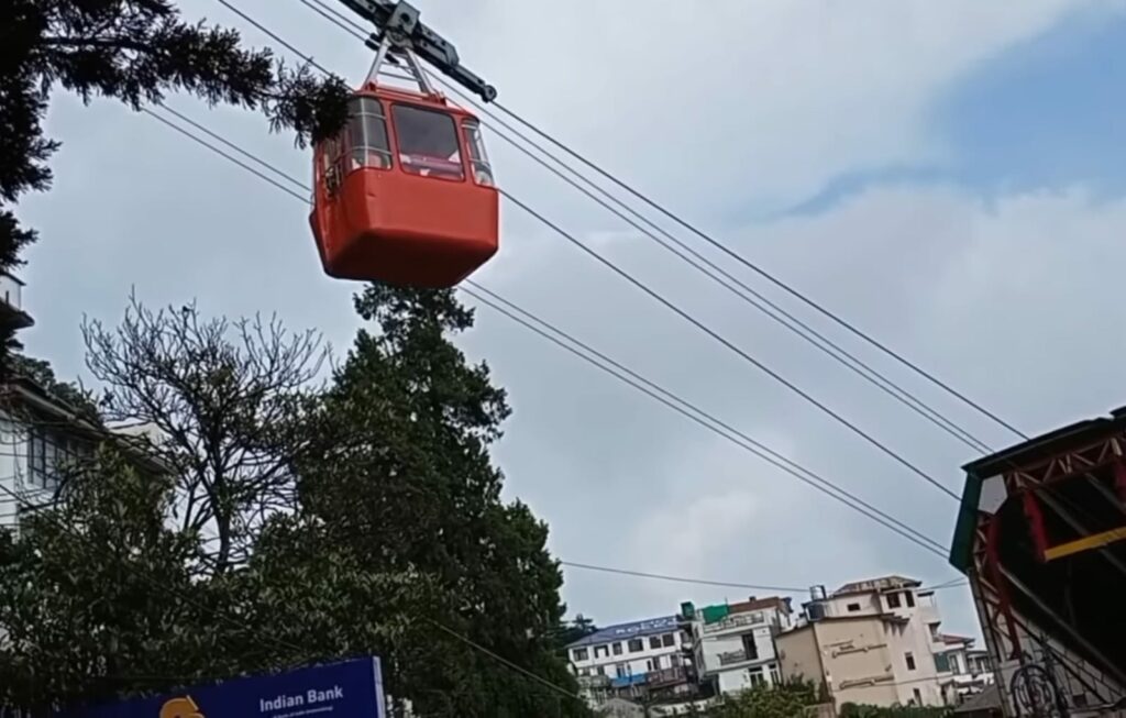 Cable Car Ride to Gun Hill, Mussoorie