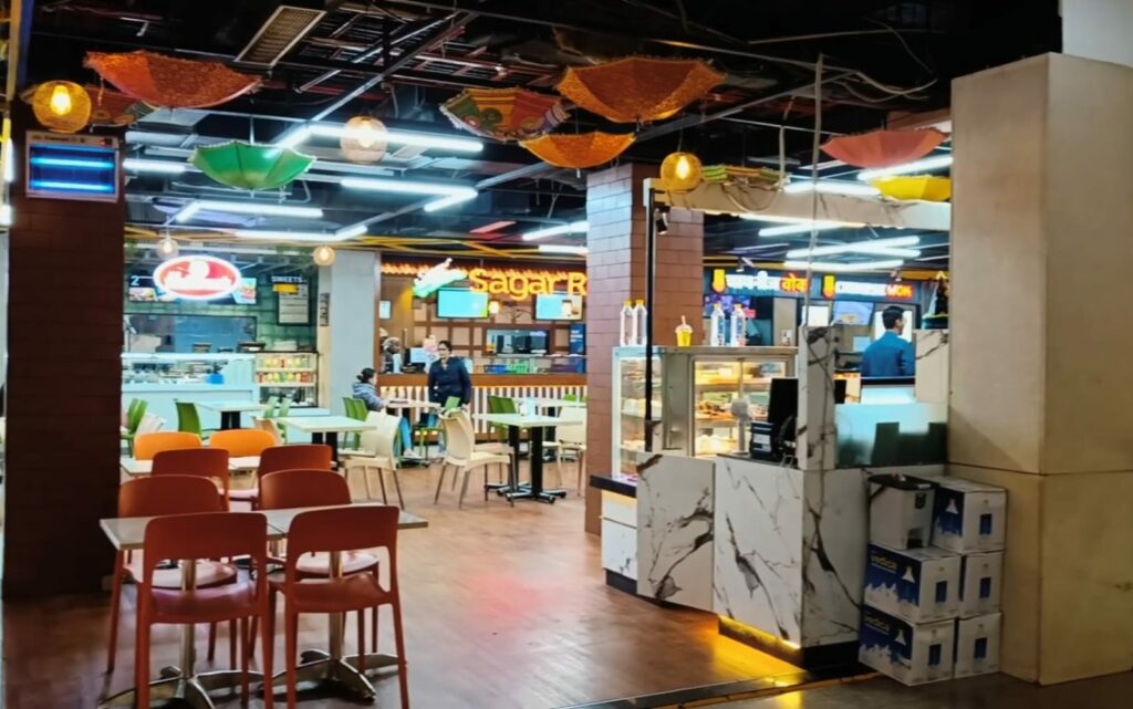 Shipra Mall's food court