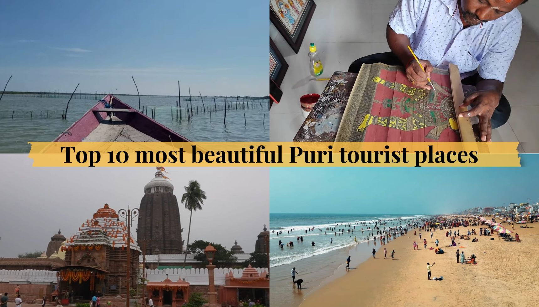 Top 10 Most Beautiful Puri Tourist Places - TookMeHere