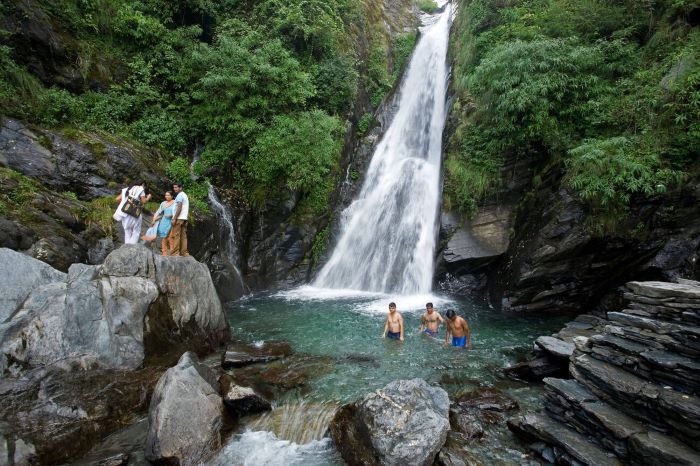 Bhagsu Waterfall in Himachal Pradesh