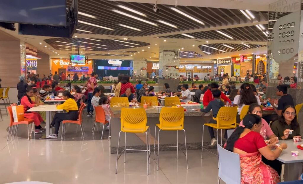 Food court of Phoenix Marketcity Bangalore