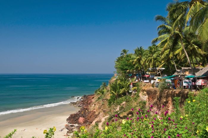 Varkala Cliff