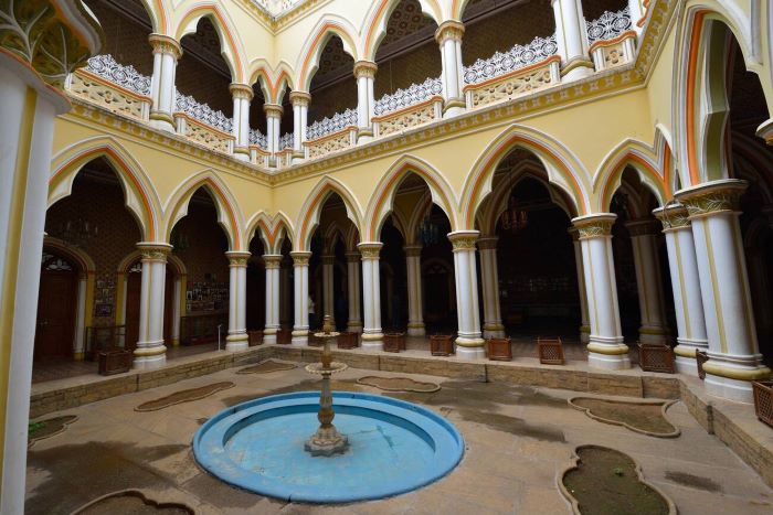 Interiors of Bangalore Palace