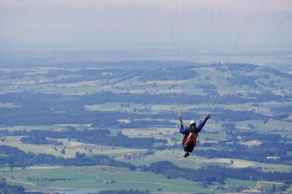 Paragliding in Vagamon