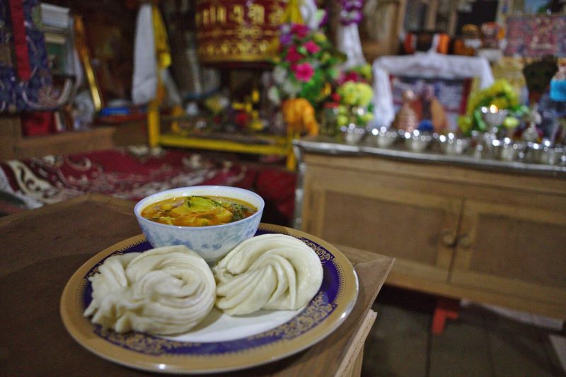 Authentic Tibetan food in Majnu ka Tila