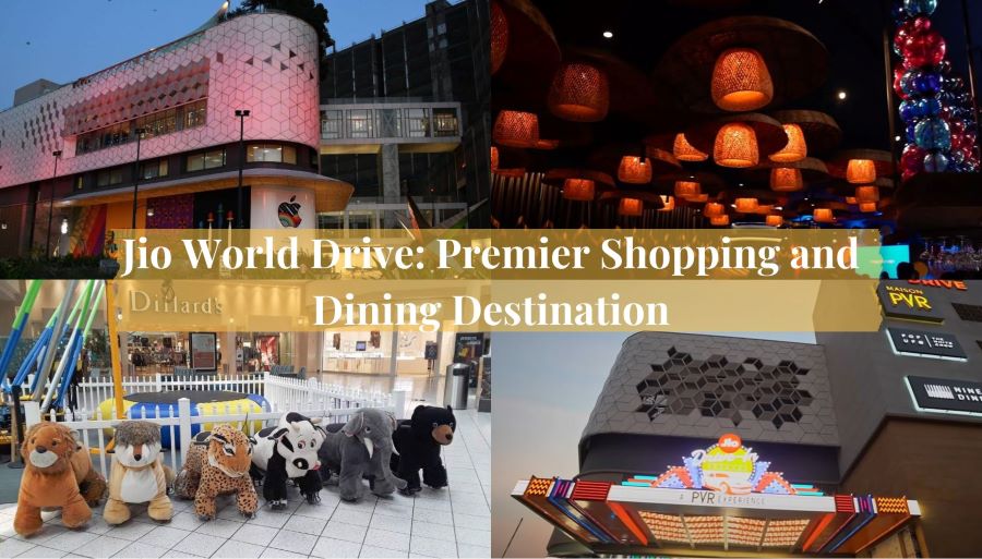 Jio World Drive: Premier Shopping and Dining Destination