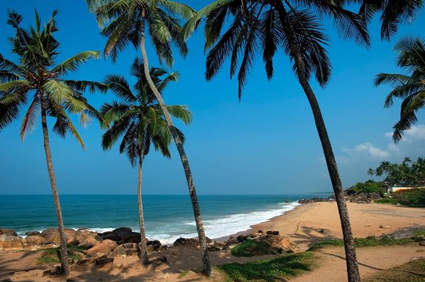 Peaceful atmosphere of Samudra Beach Kovalam