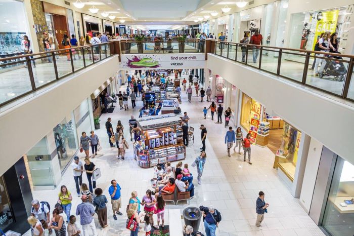 Aventura Mall shoppers shops