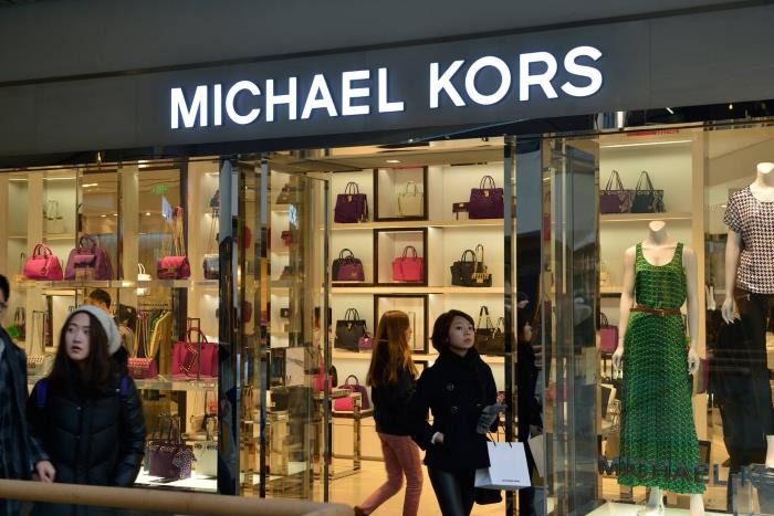 Luxurious shopping at Michael Kors and Coach