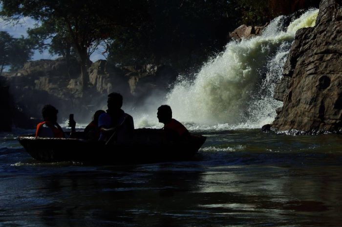 Puliyancholai Waterfalls