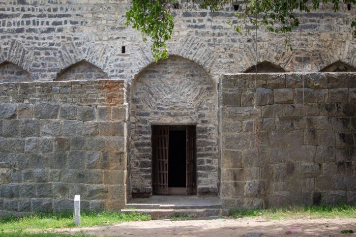 Secret underground passages of Gingee fort