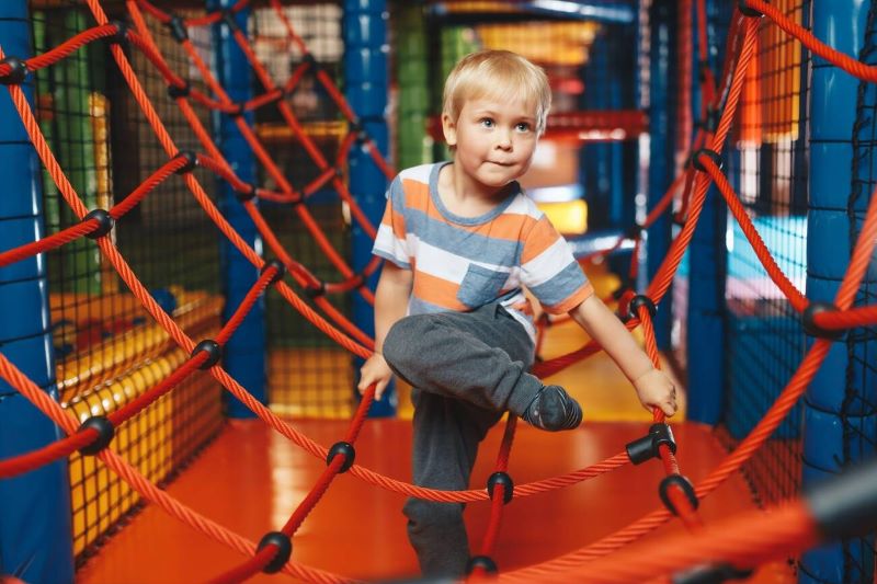 Take kids to Rainbow Valley Playground in Aventura Mall