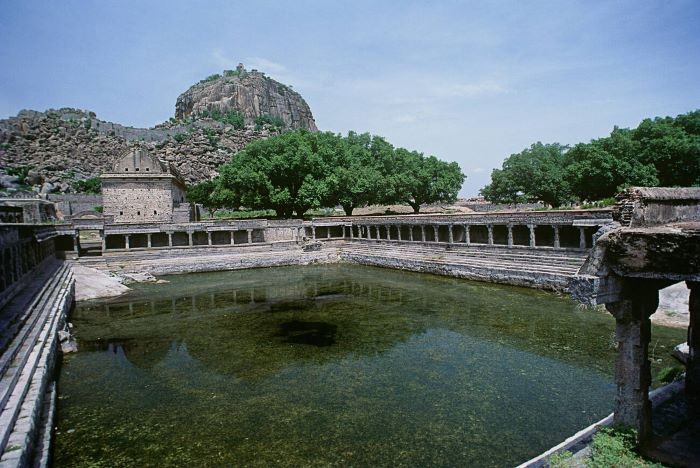 Water tanks and ponds of Gingee fort